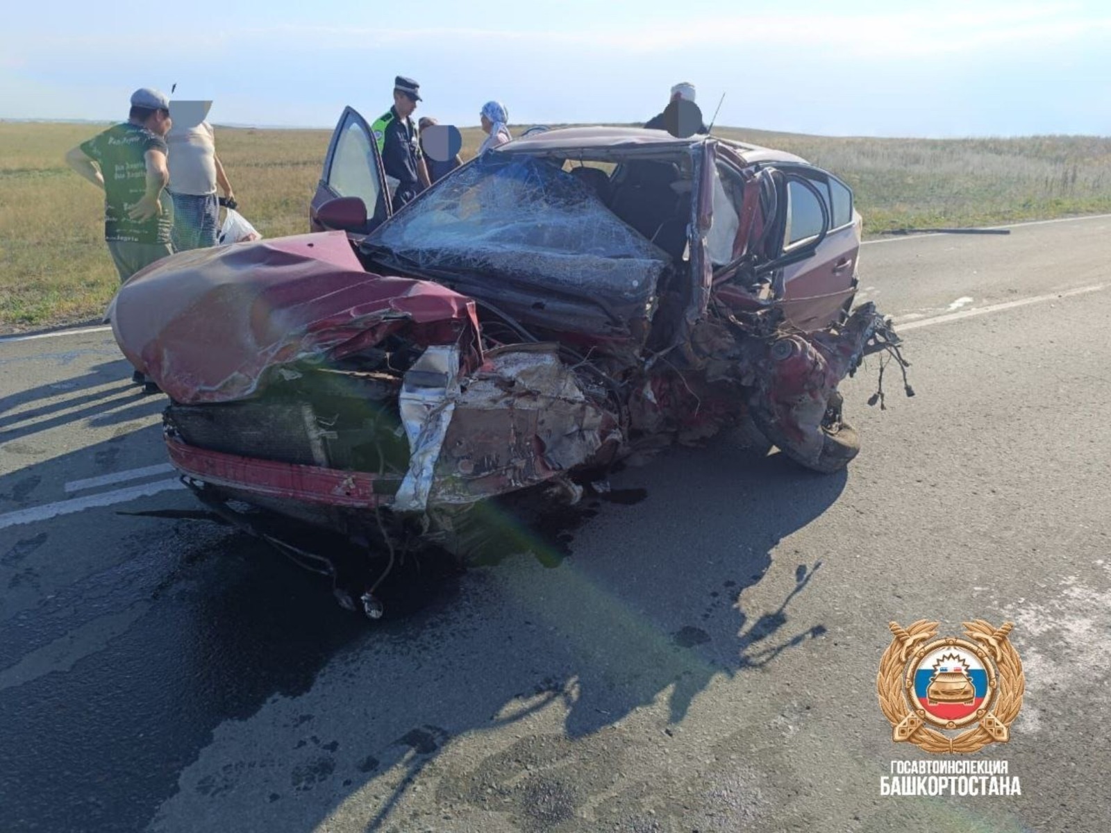 В Башкирии нетрезвый водитель устроил ДТП: погиб водитель встречного авто