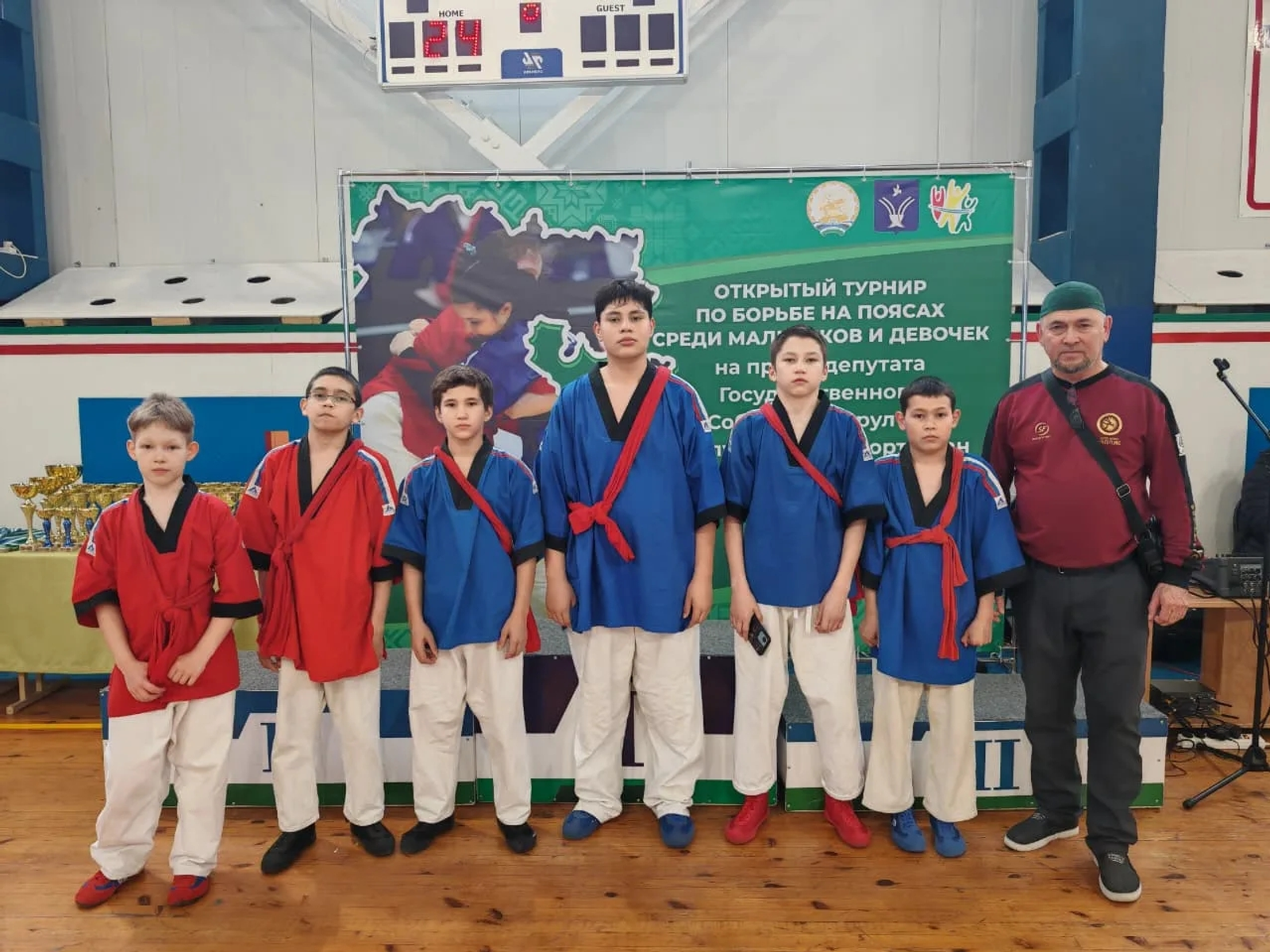 Успех наших спортсменов на турнире по борьбе на поясах