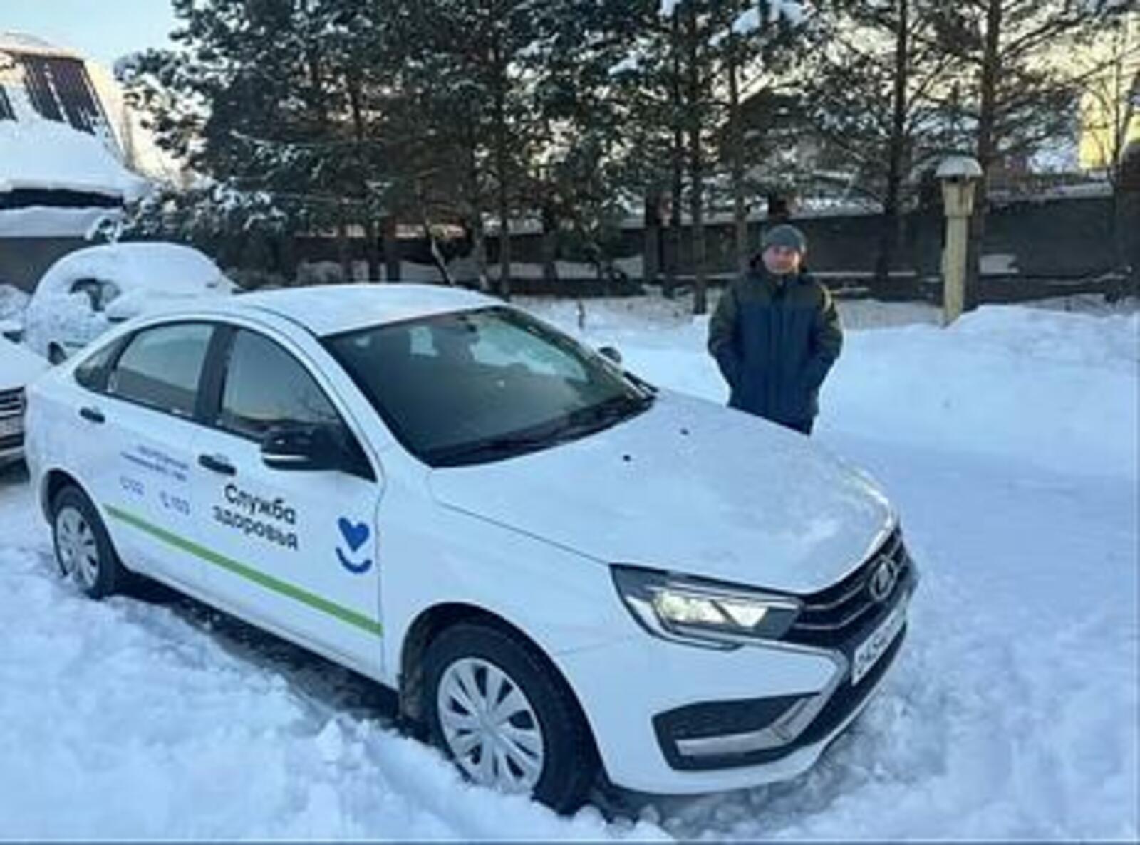 Уфимская поликлиника пополнилась новым автомобилем