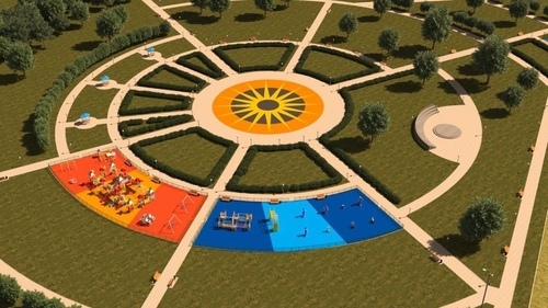 В районе появится новый парк "Солнечный"