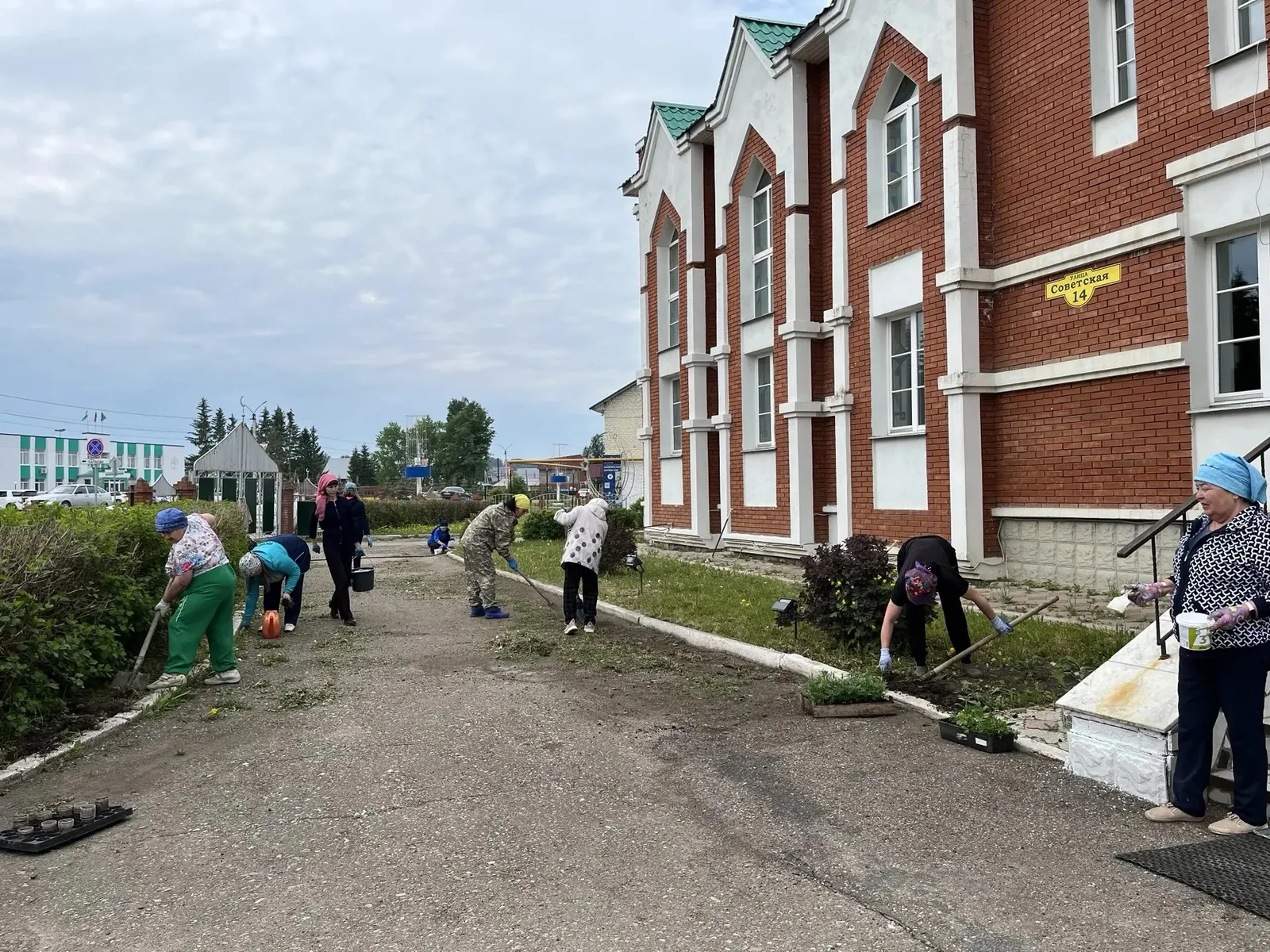В Аскинской центральной мечети состоялся субботник