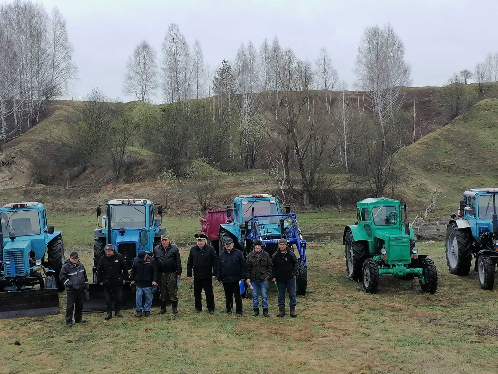 Технический осмотр самоходных машин и прицепов