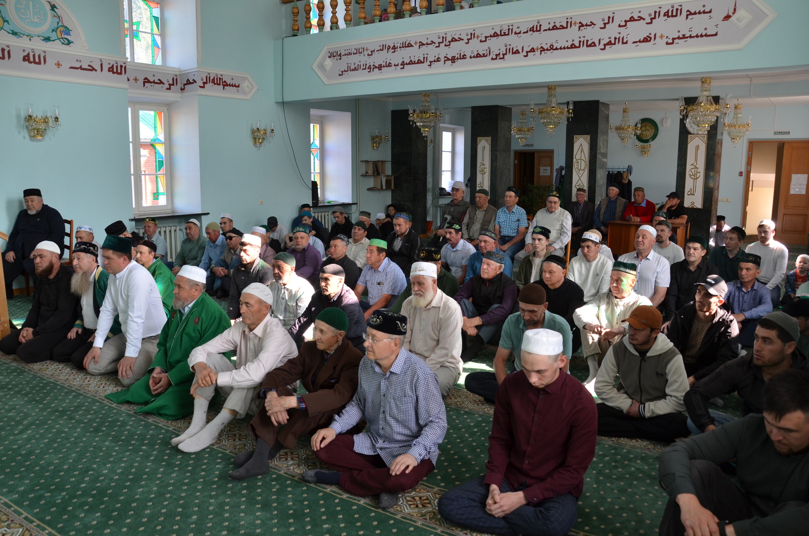 Празднование Курбан-байрама в мечети с.Аскино.