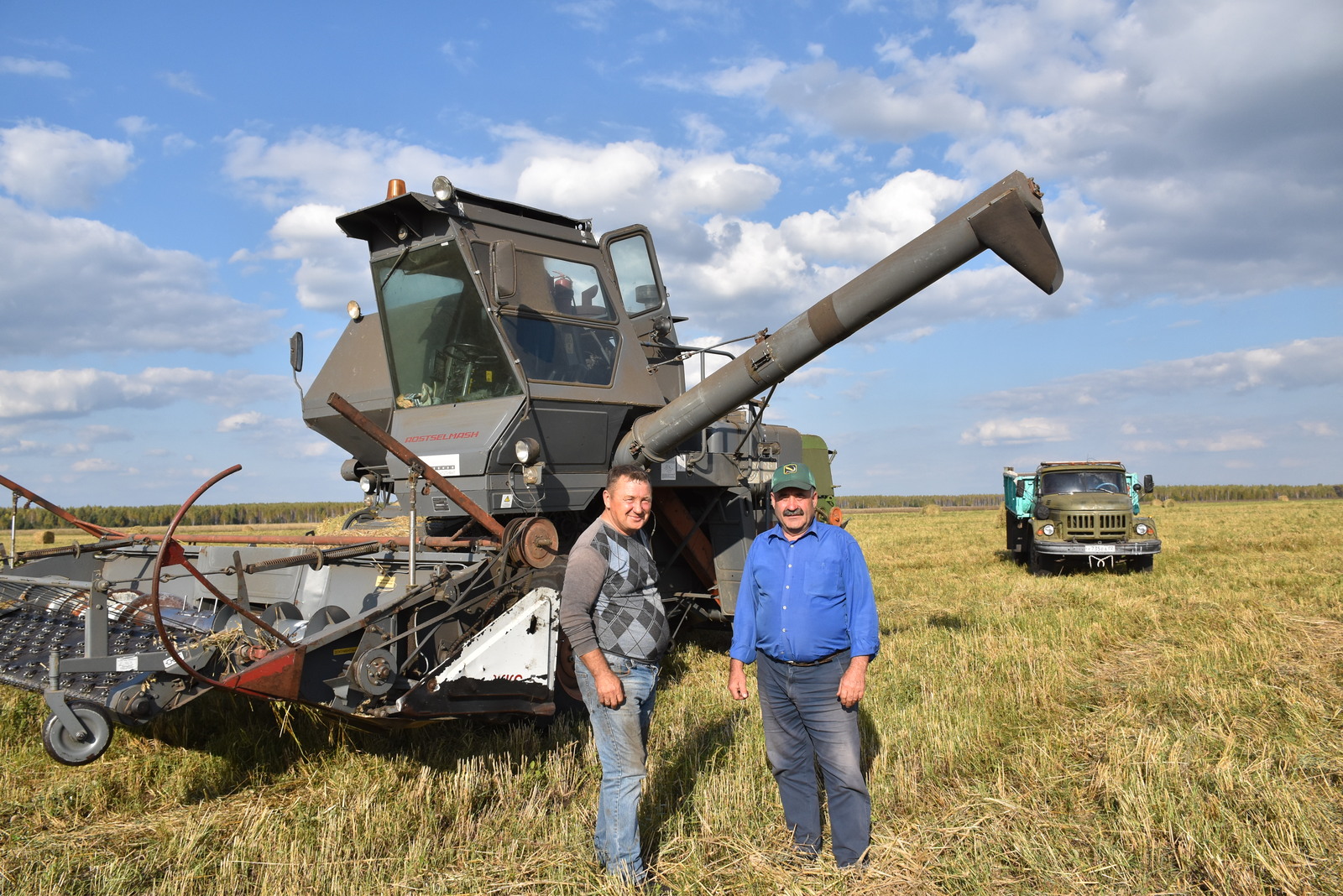 На финишной прямой уборочной страды