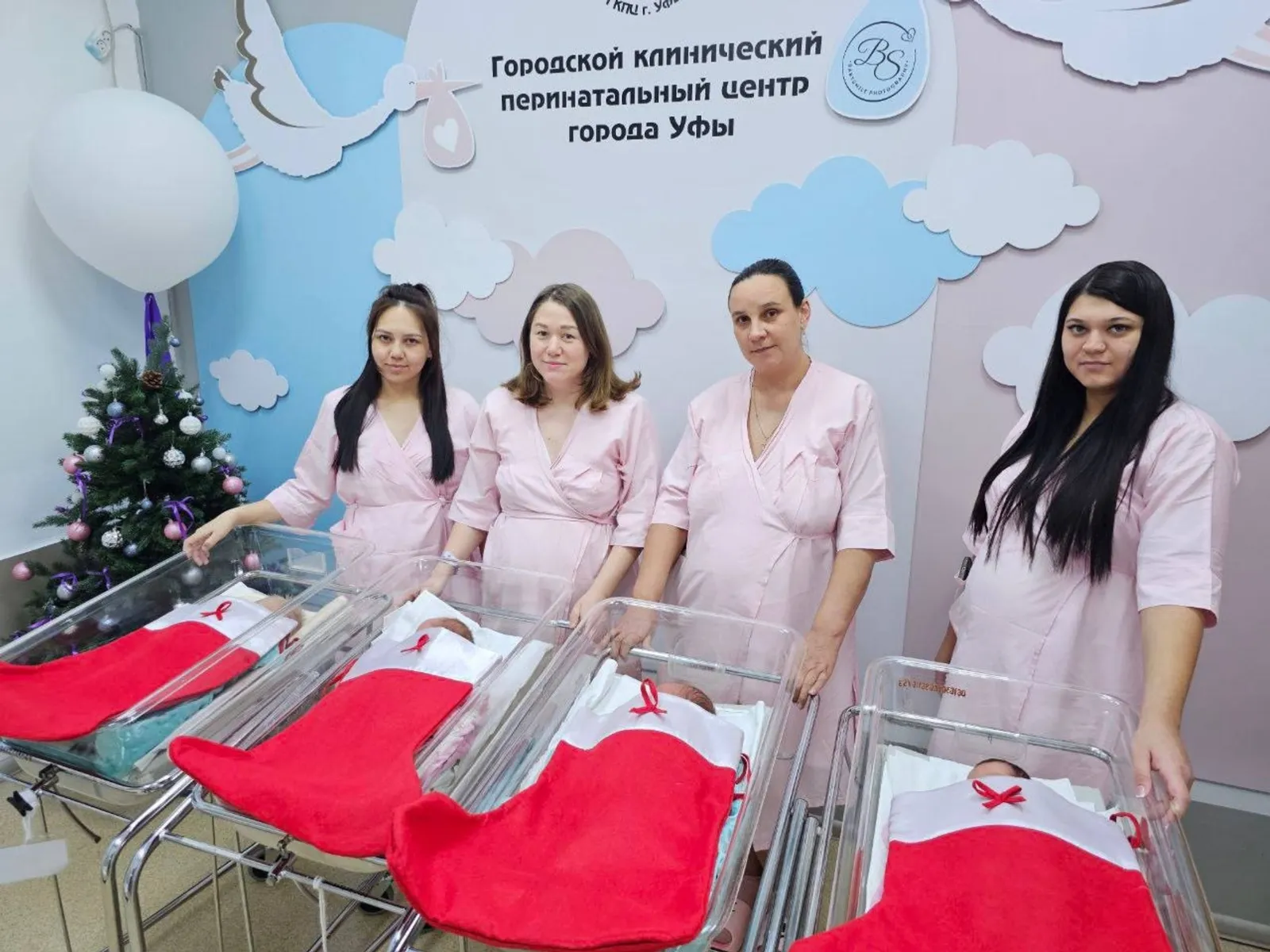 Три малыша родились в Башкирии в новогоднюю ночь