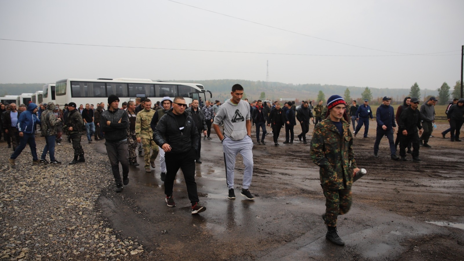 На границе Башкирии сформировали пункт для встречи защитников Отечества