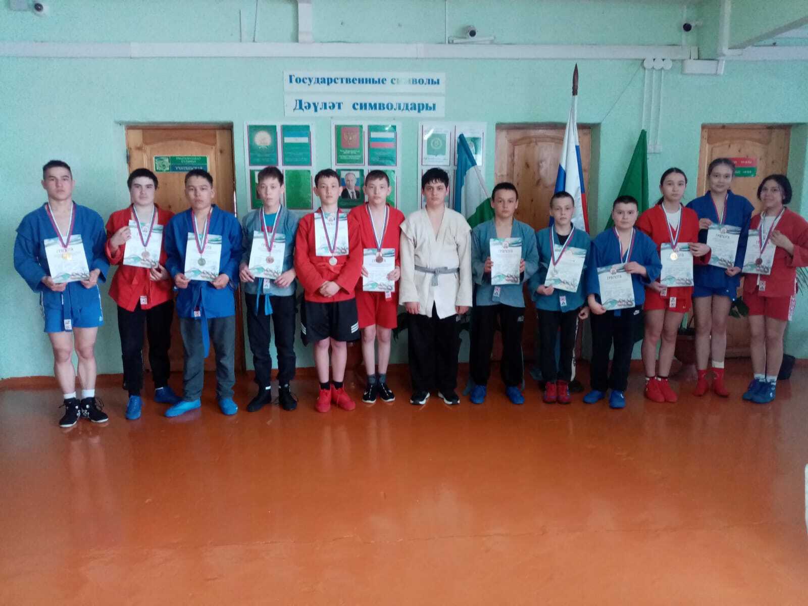 Турнир по самбо к юбилейной дате