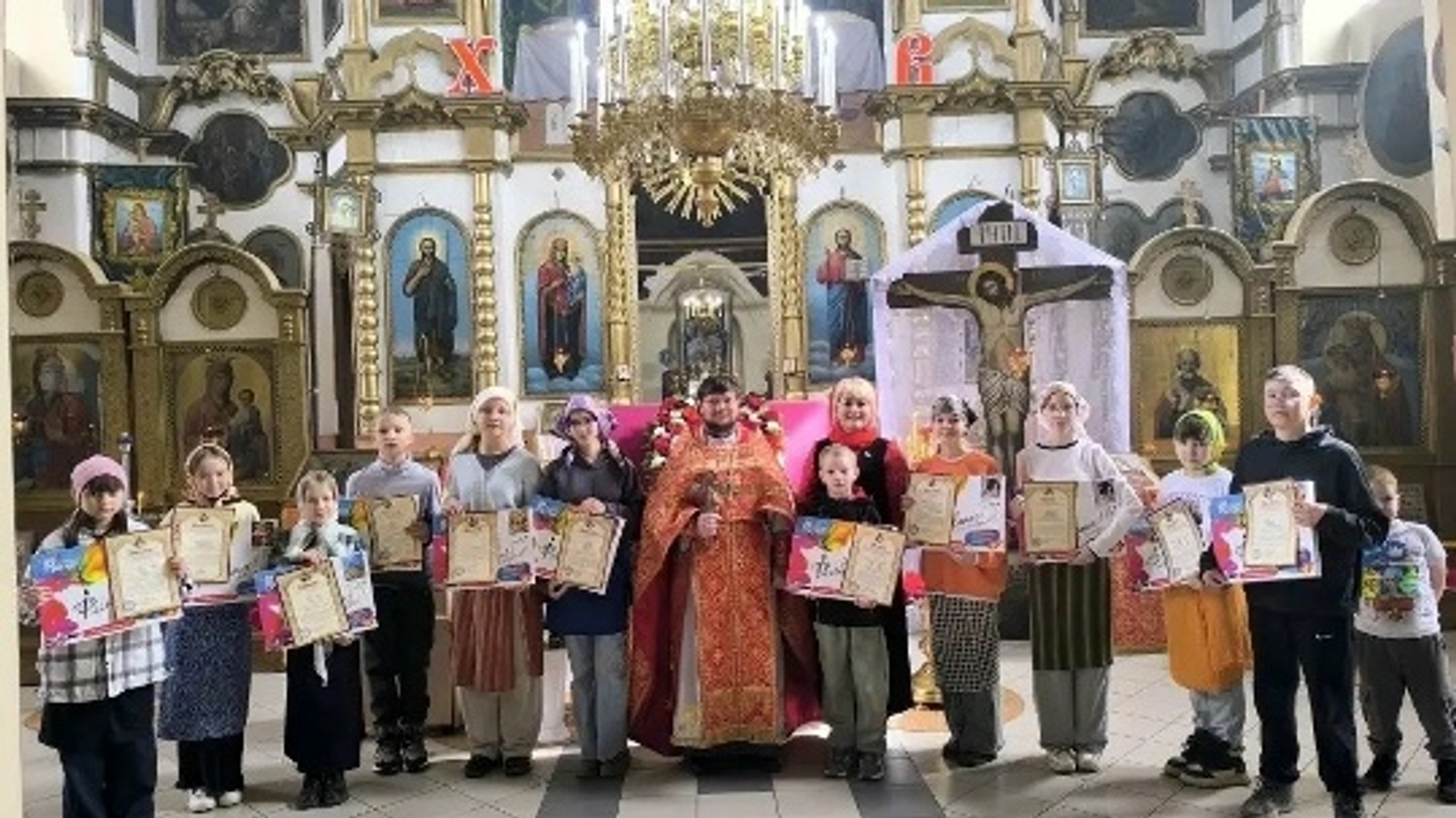 Итоги конкурса в Свято-Никольском храме