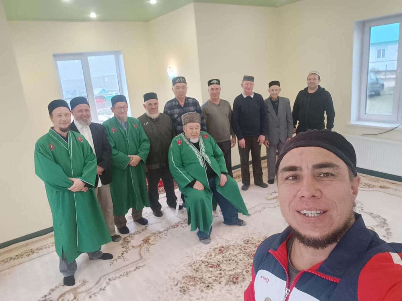 Пятничный намаз в новой мечети с.Аскино