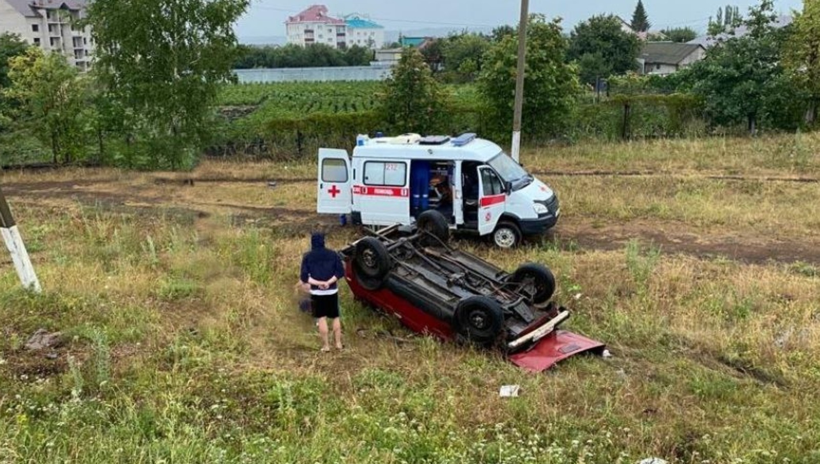 В Башкирии в «пьяном» ДТП погибла пассажирка «ВАЗ-2121»