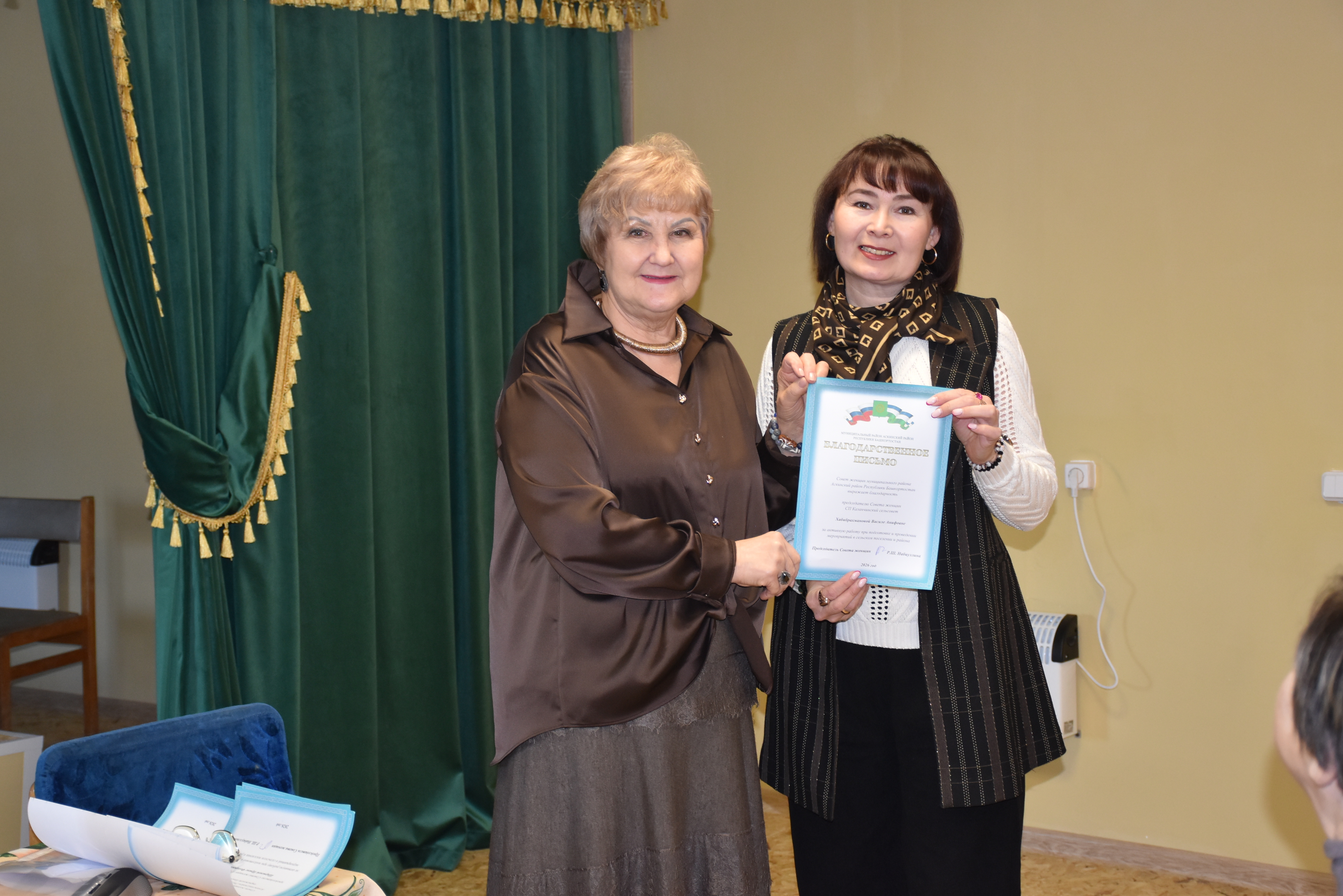 В сельском клубе д.Барахаевка