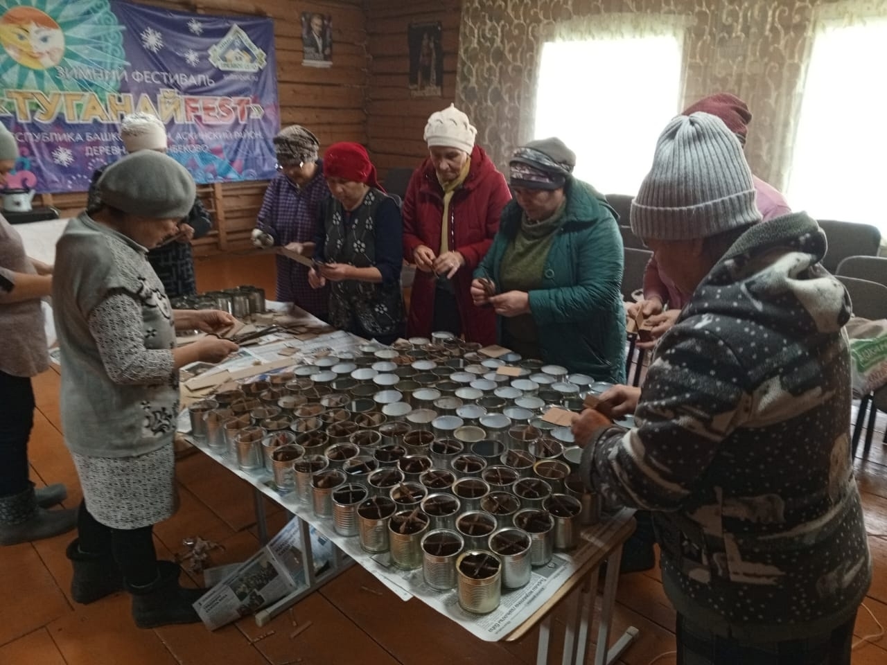 Свет и тепло нашим бойцам