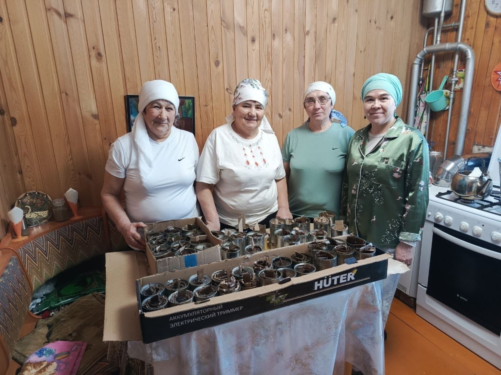 Тепло и свет для защитников