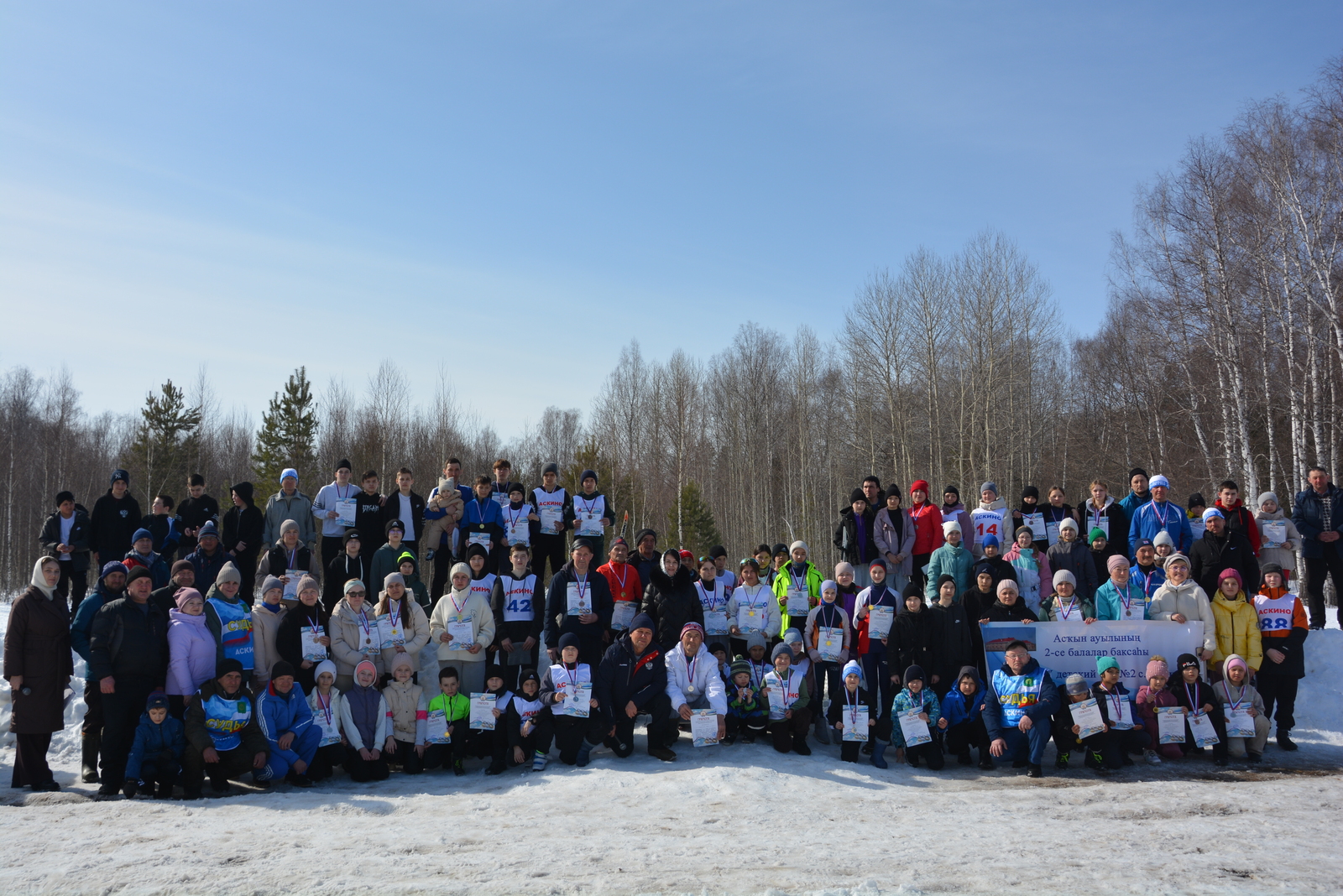 Зима уходит, но любовь к спорту остается