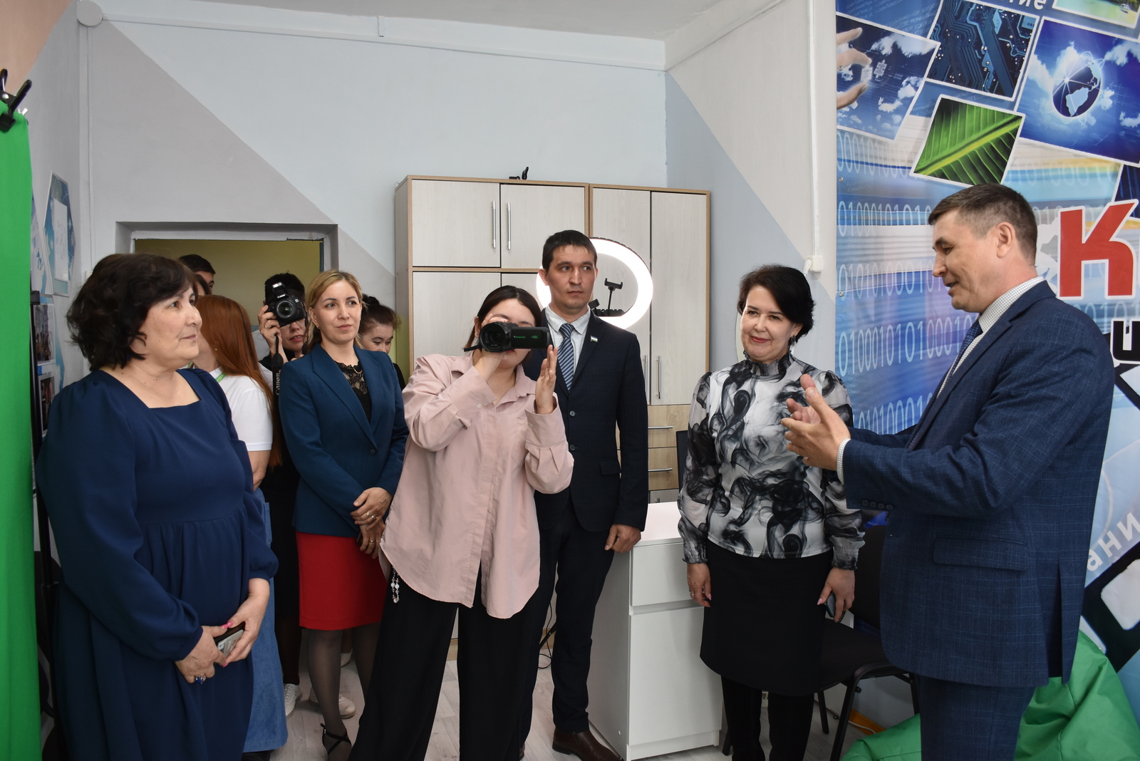 В Кашкино открылась школьная медиастудия «КашкиноTV»