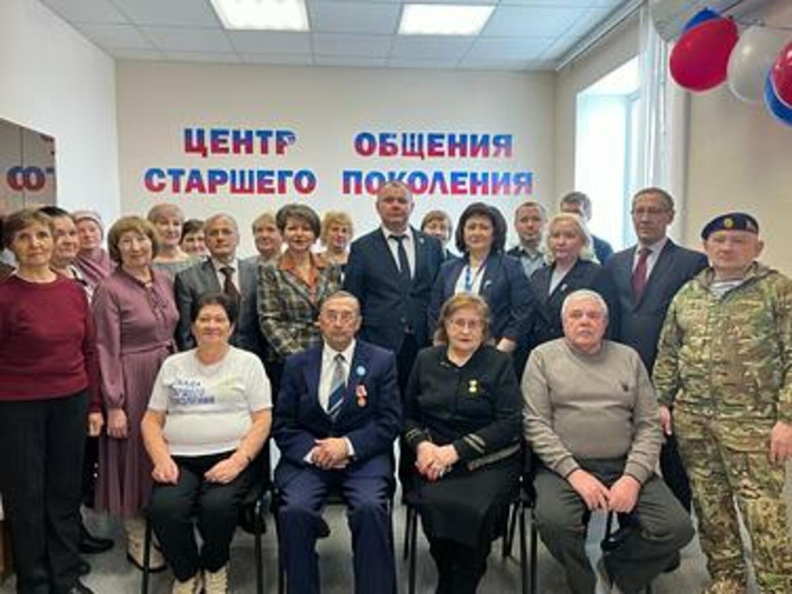 В Калтасинском районе открылся Центр общения для людей старшего поколения