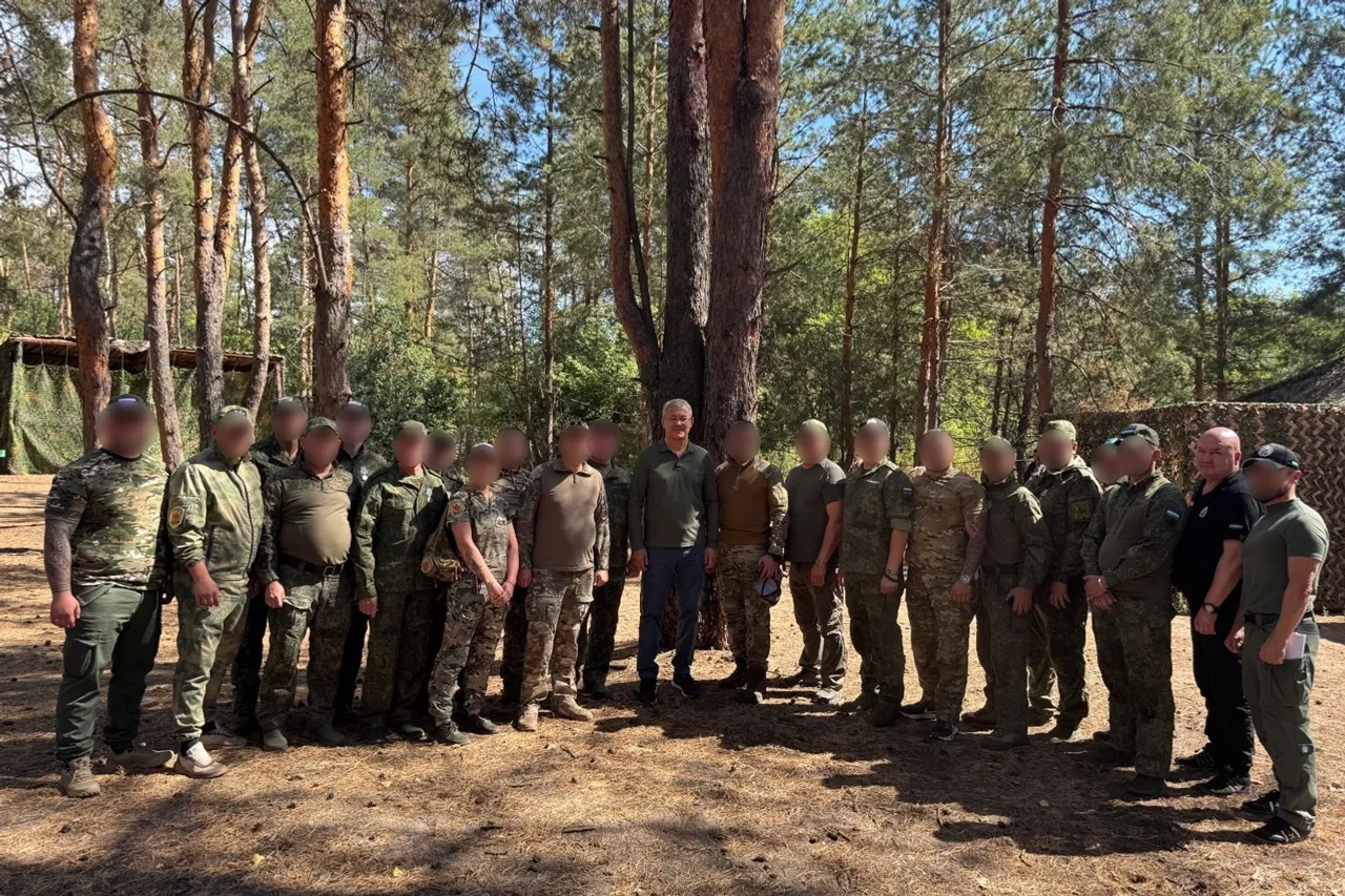 Радий Хабиров прибыл в зону СВО проведать военнослужащих из Башкирии