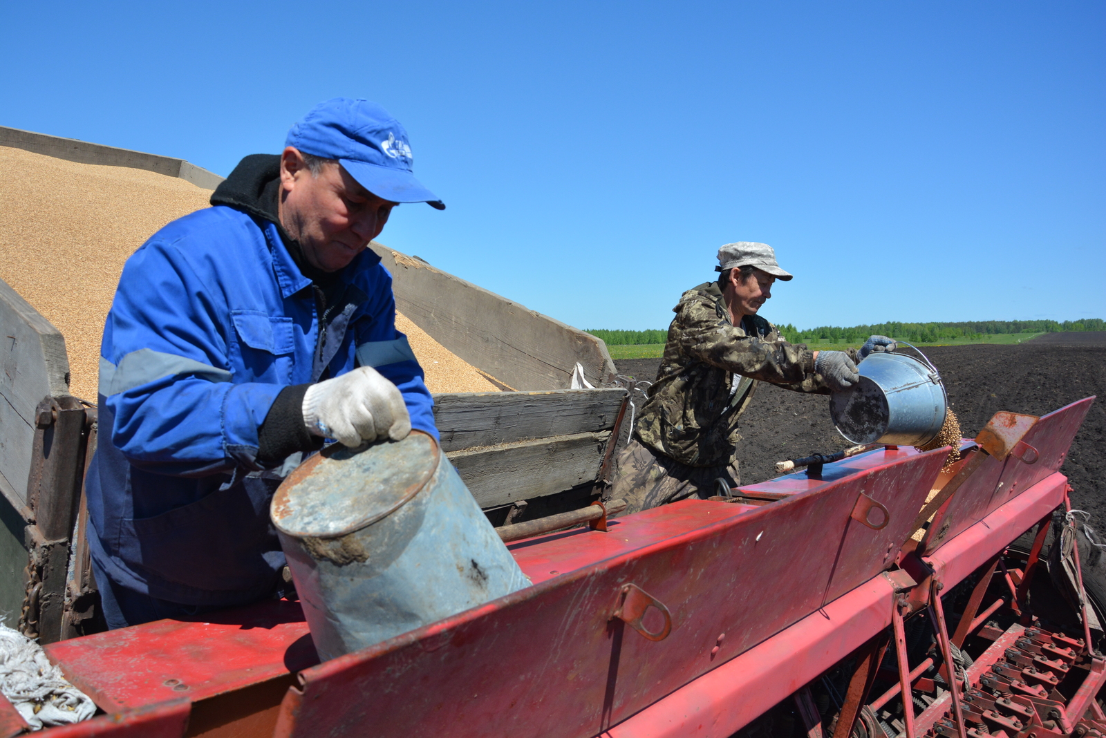 Аграрии района завершают сев яровых культур