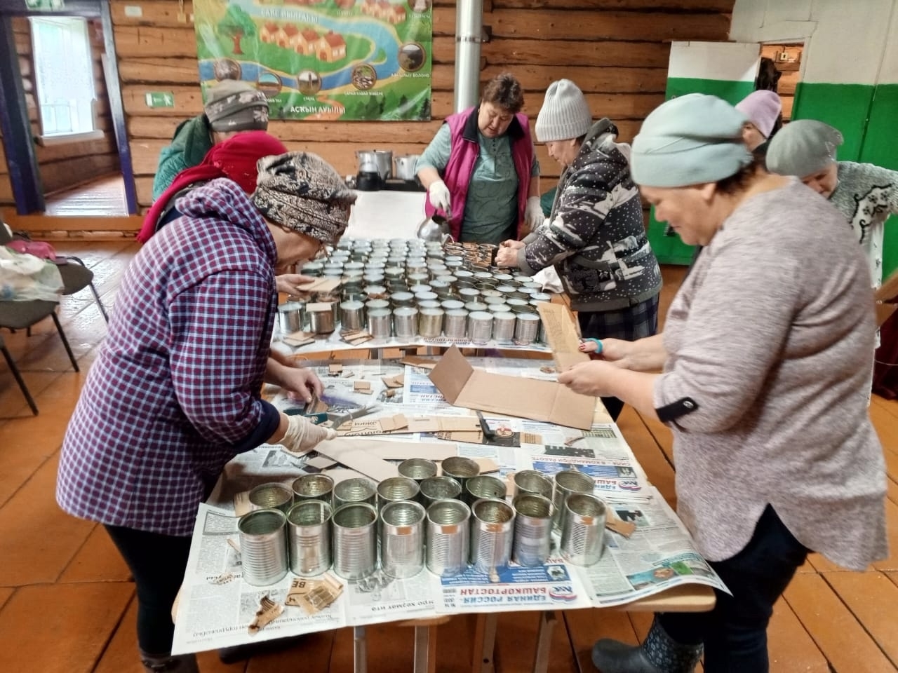 Свет и тепло нашим бойцам