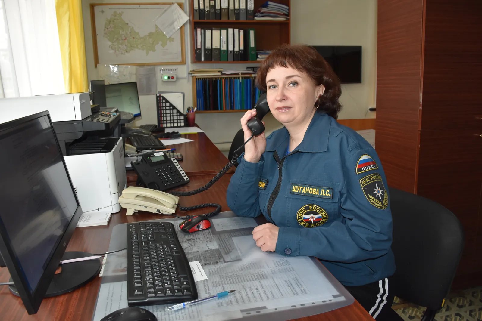 Когда каждая секунда на счету, на связи диспетчер Любовь Шуганова