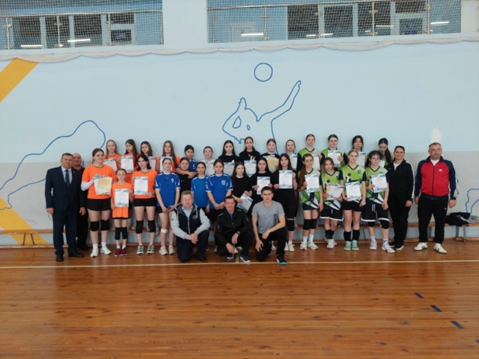 Сила, грация, волейбол