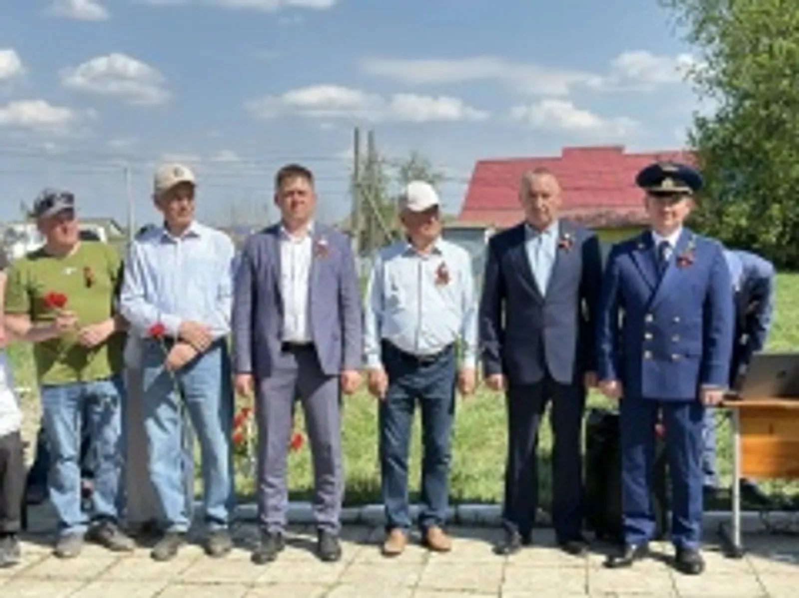 Торжественный митинг в селе Старые Казанчи