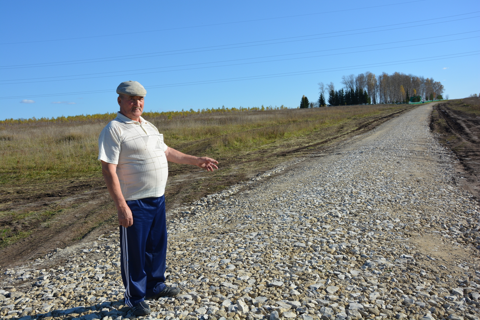 Дорогу к кладбищу в селе Кигазы отремонтировали своими силами