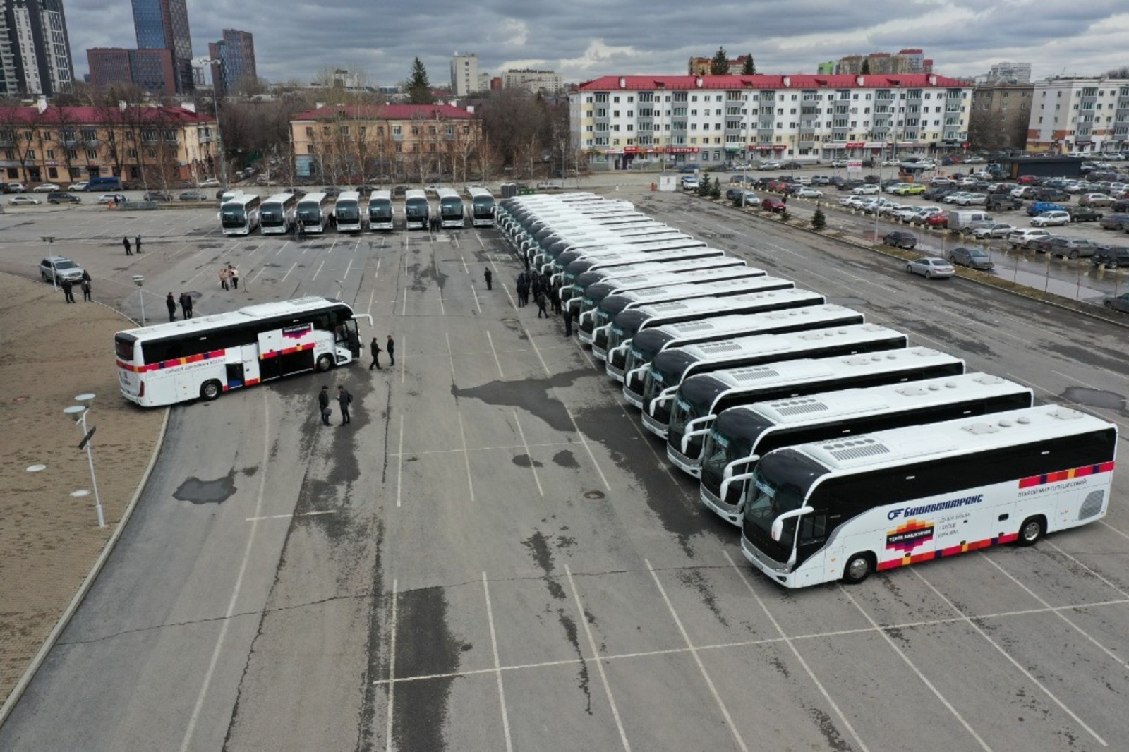 Автопарк Башкирии пополнился новыми автобусами