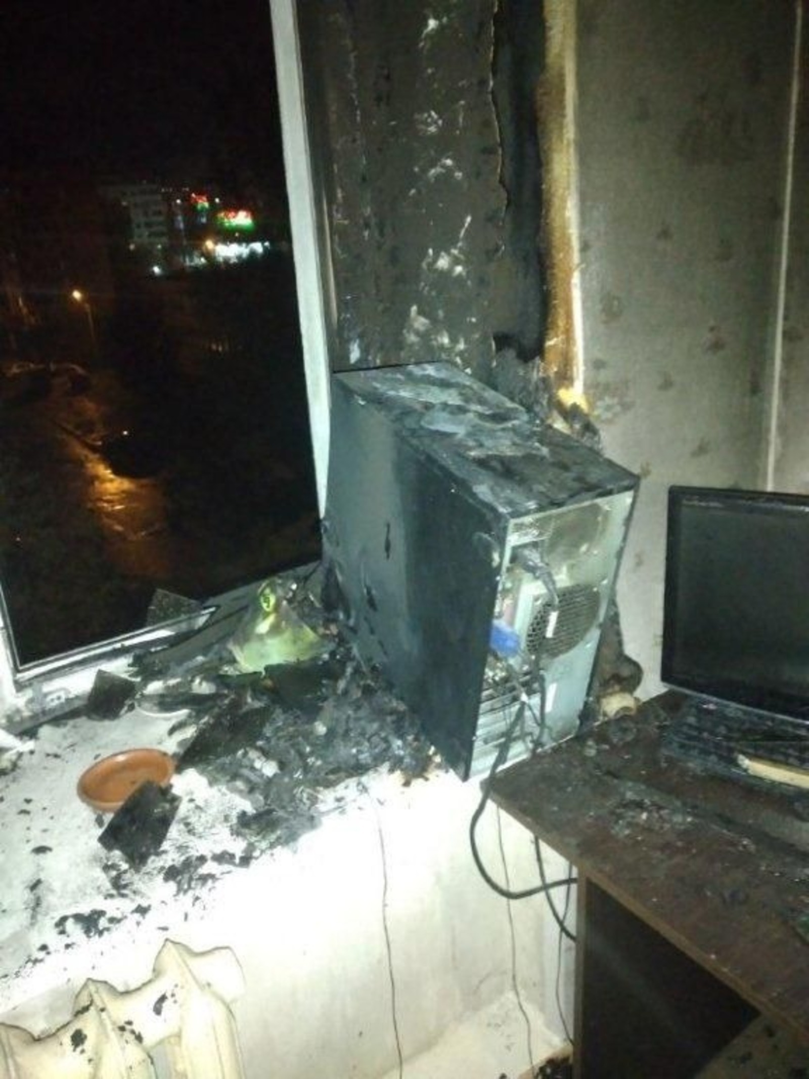 В Башкирии из пожара спасены 10 жителей многоквартирного дома