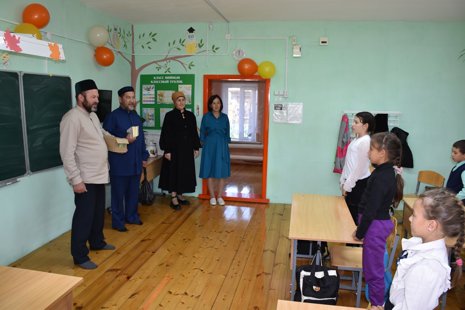 Карткисяковская школа приняла гостей.