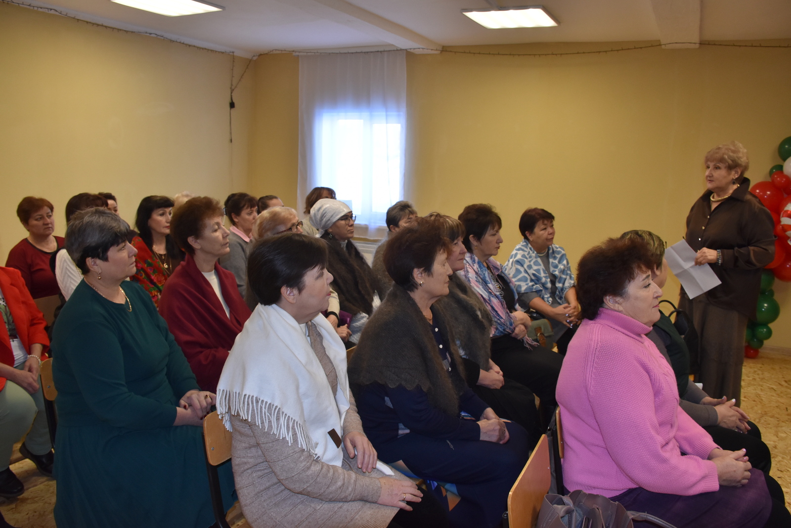 В сельском клубе д.Барахаевка