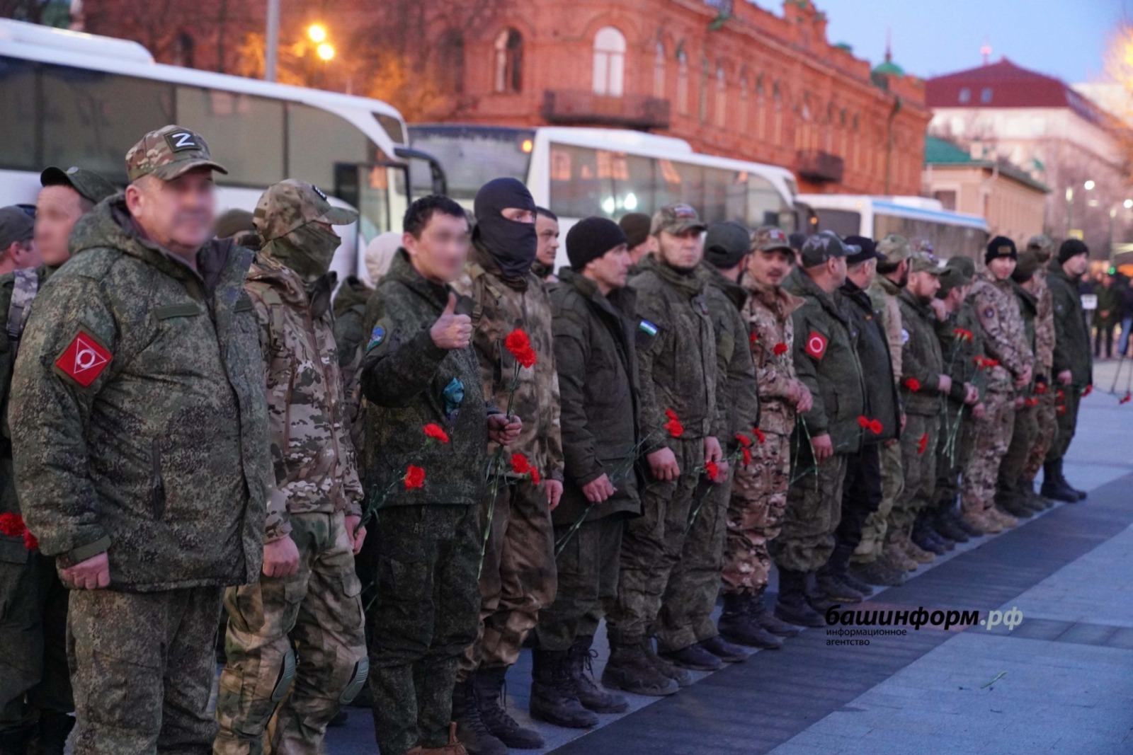 В Башкирии встретили бойцов СВО